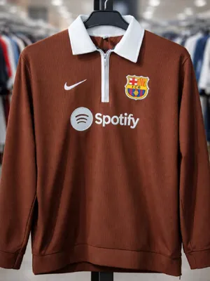 FC Barcelona Premium Full Sleeve Jersey