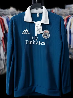 Real Madrid Premium Full Sleeve Jersey – Fly Emirates | Stylish & Comfortable