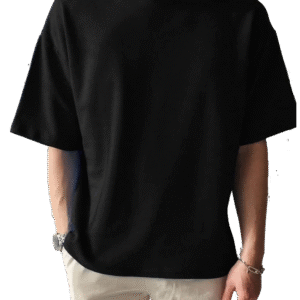 Light Black Fabric T-Shirt