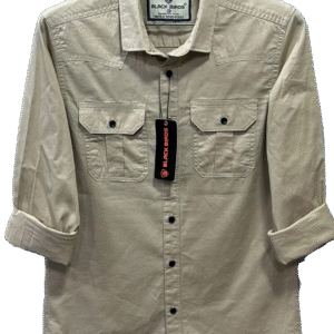 Light Brownish Cream Stylish Shirt