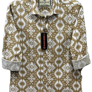 Stylish Brown Aztec Shirt