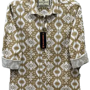 Stylish Brown Aztec Shirt